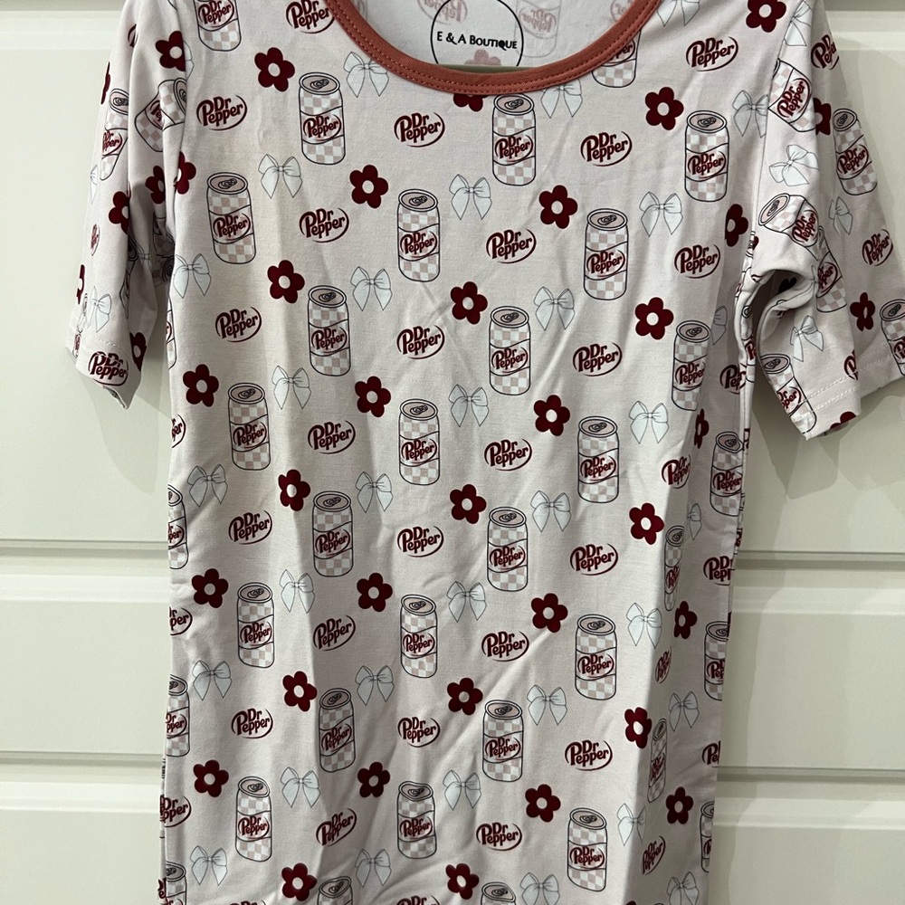 Bamboo.   E&A Boutique Kids Bamboo Matching Set - Red and White